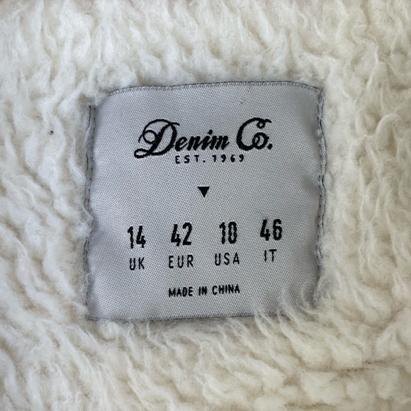 Pink Corduroy Sherpa Jacket, Women’s Size 10 Unisex - Picture 6 of 6